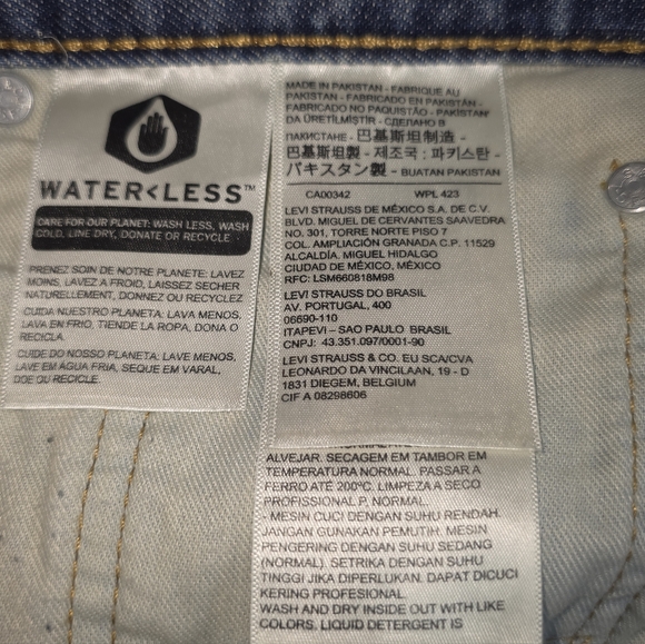 Levi’s 569 Loose Straight Jeans Men’s 32x30 Blue - Picture 16 of 16